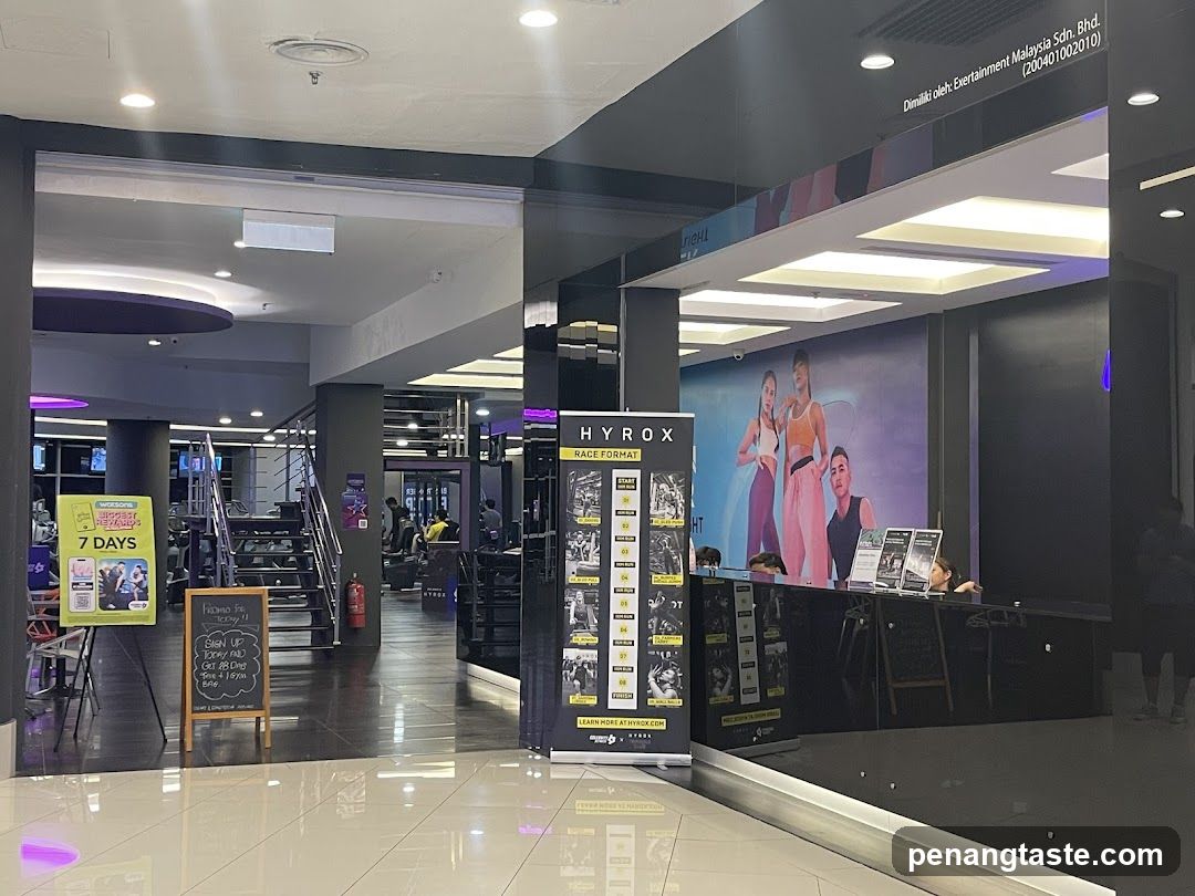 Gym Interior with Hyrox and Dance Classes