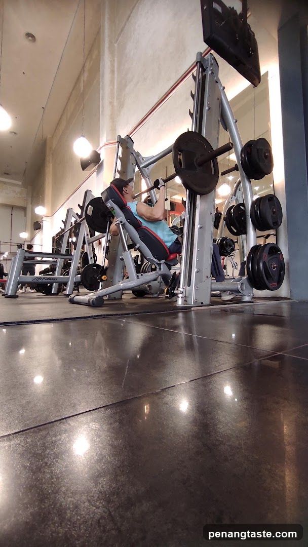 Gym Interior Workout Scene