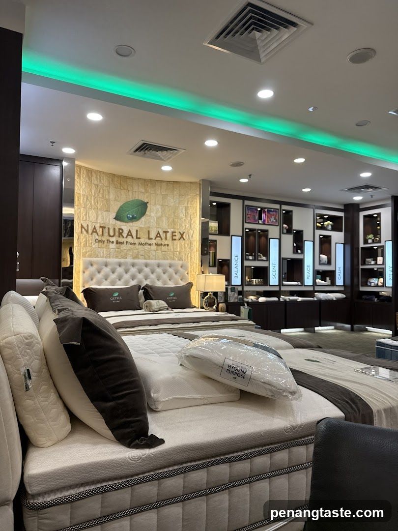 Natural Latex Mattress Store Interior