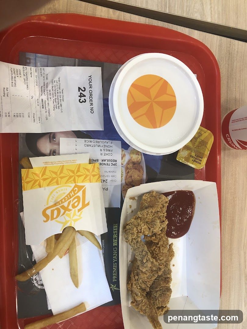 Texas Chicken Meal Order