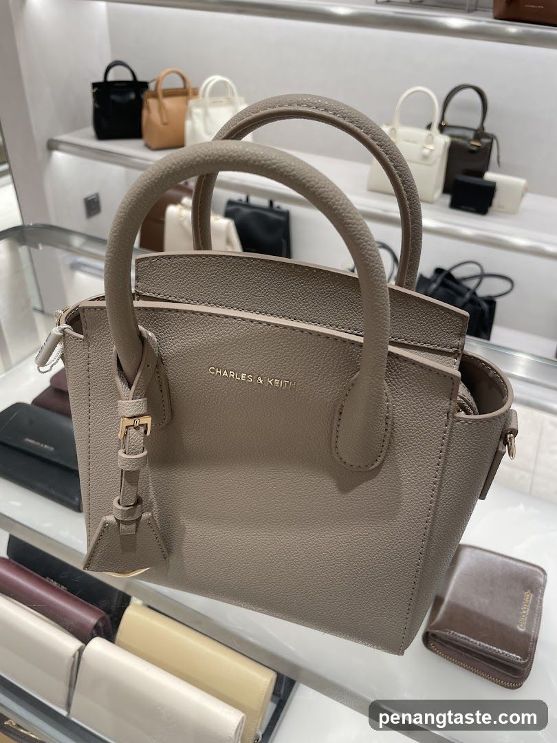 Charles & Keith Handbag Display