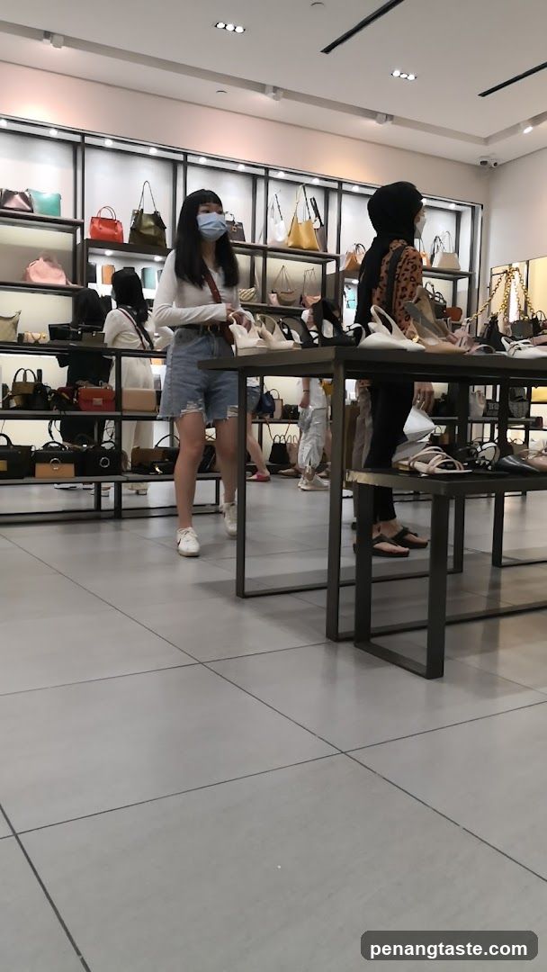 Interior of a retail store