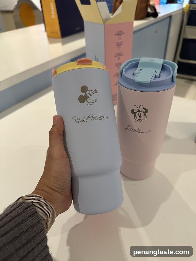 Disney-themed insulated cups