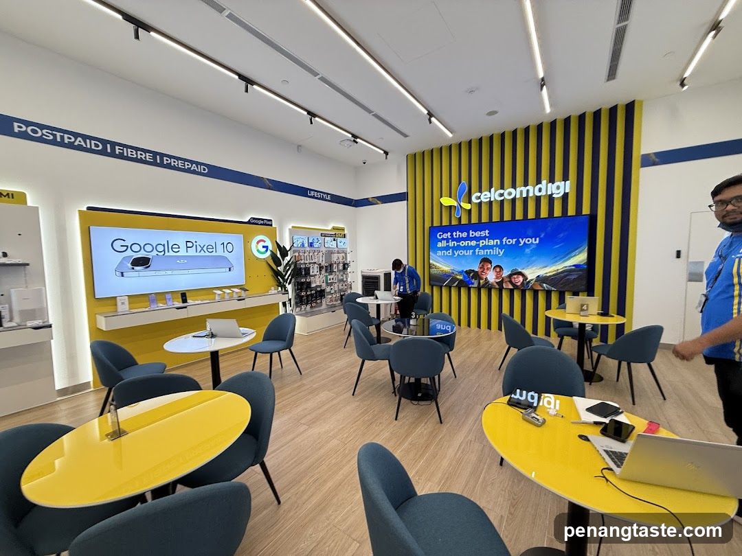 CelcomDigi Store Interior