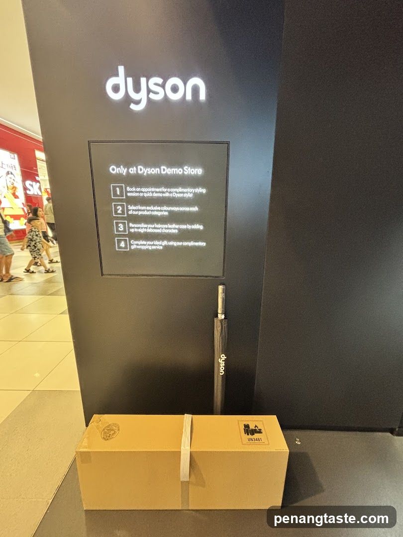 Dyson Demo Store Interior