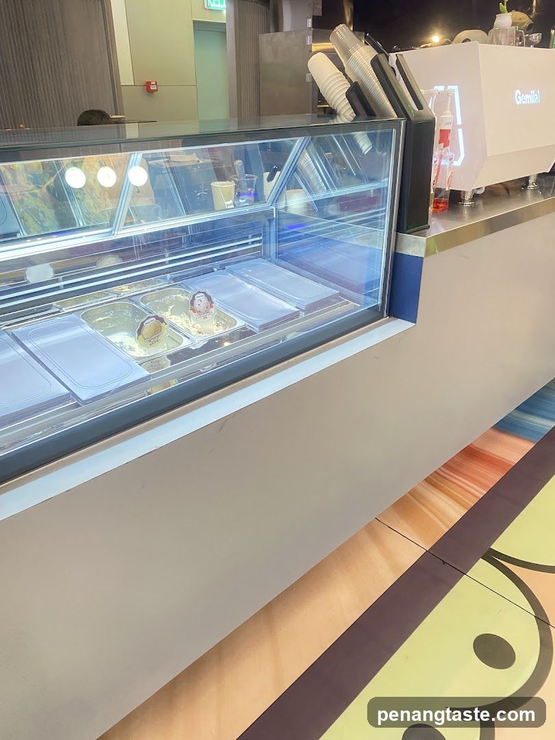 Ice Cream Display Counter