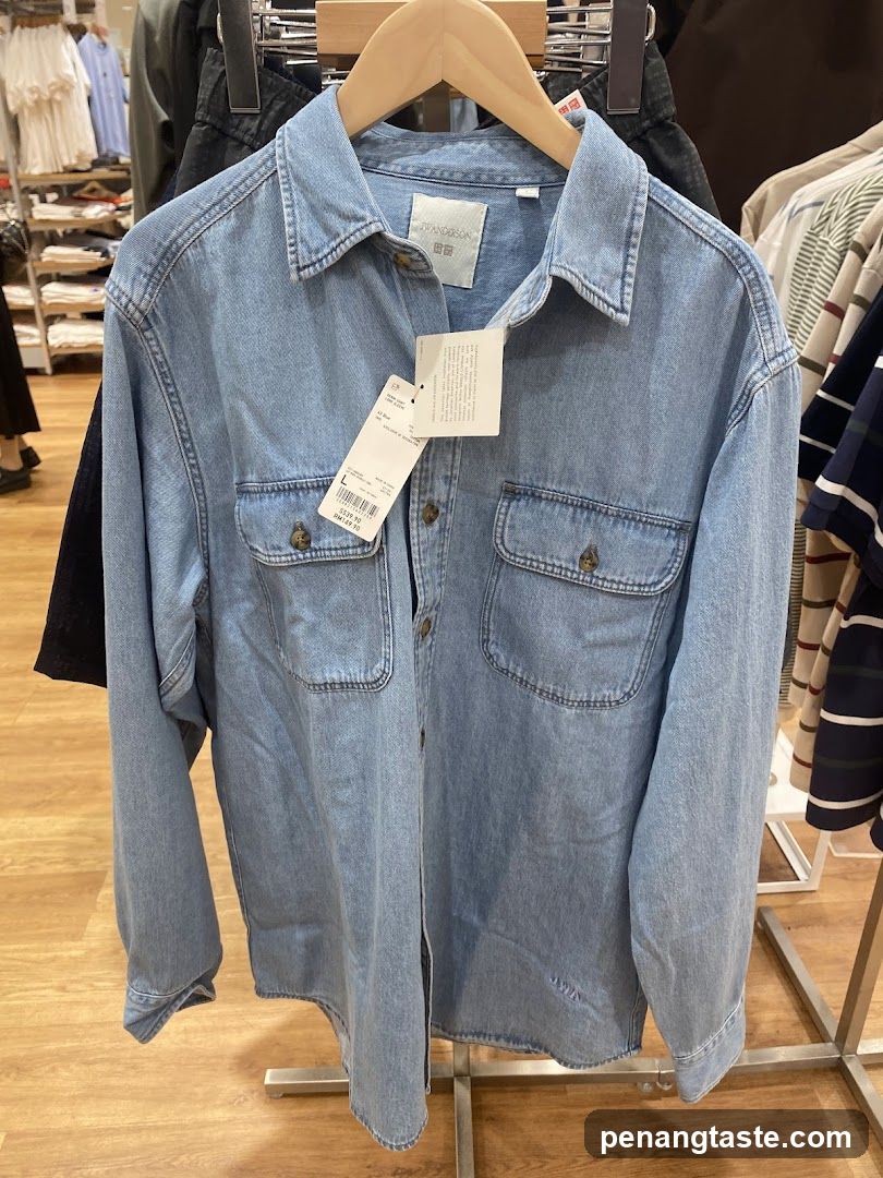 Denim Shirt on Display
