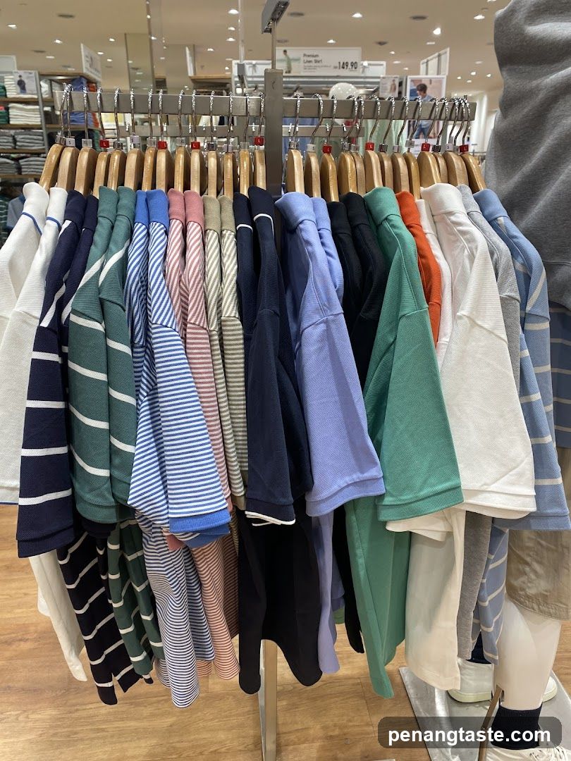 Clothing Display in Retail Store