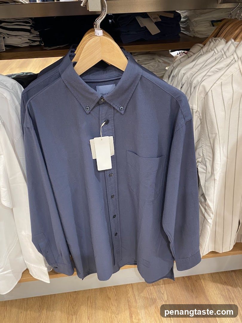 Shirt Display in Retail Store