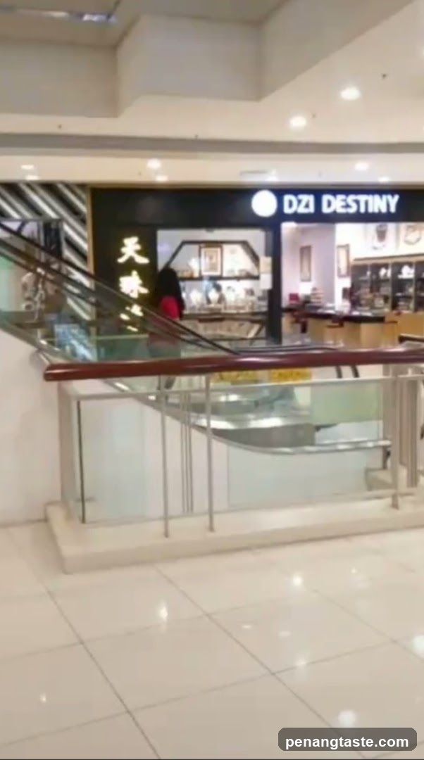 Shopping Mall Interior View
