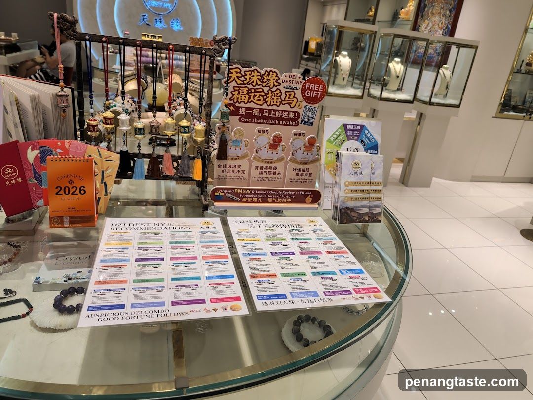 DZI DESTINY Shop Interior Display