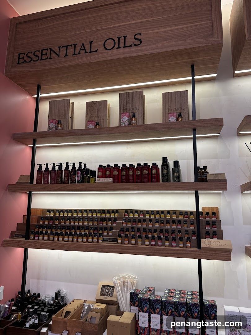 Essential Oils Display