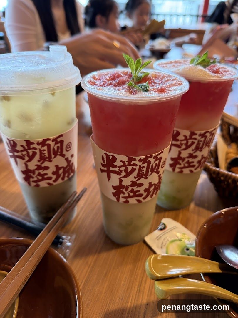 Drinks on a Table