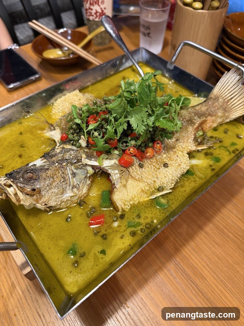 Steamed Fish with Peppers
