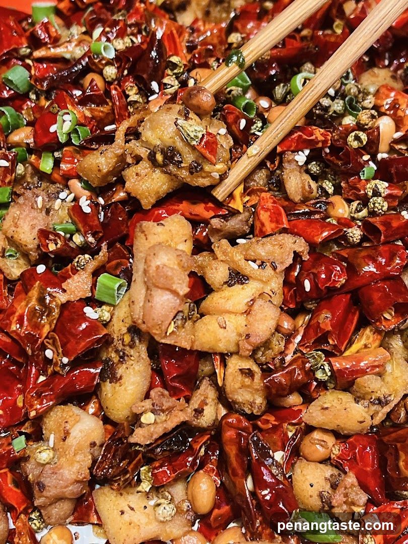 Spicy Fried Chicken with Dried Chilies