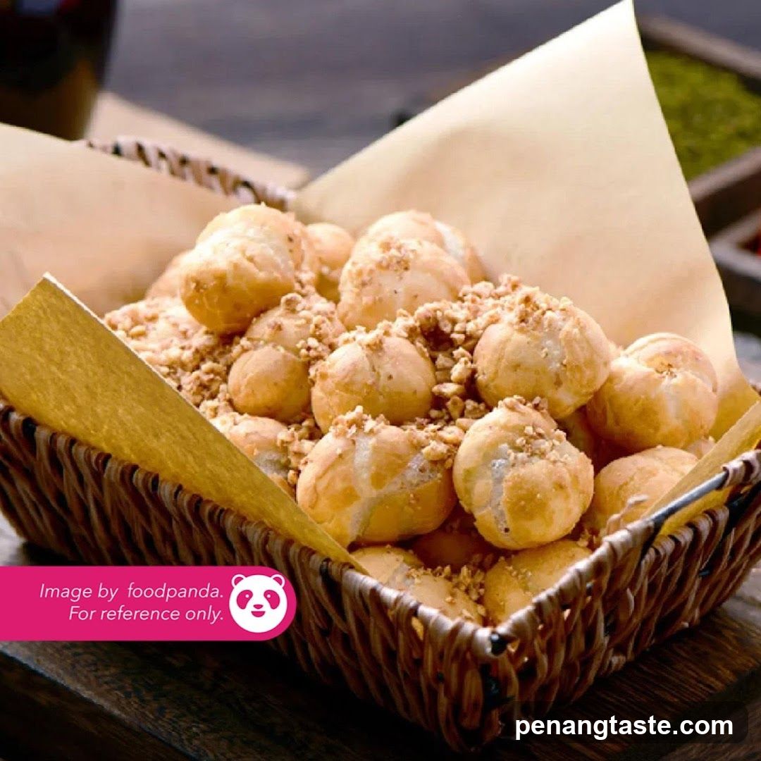 Sweet Pastries in a Basket