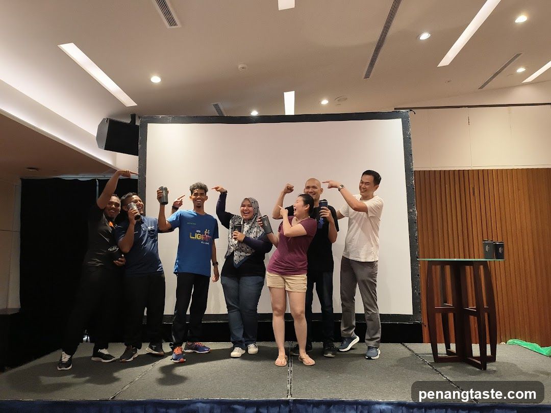 Group posing for a photo