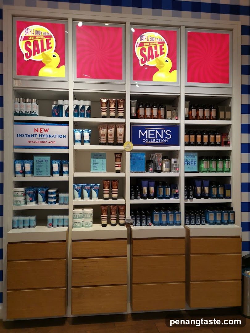 Bath & Body Works Sale Display