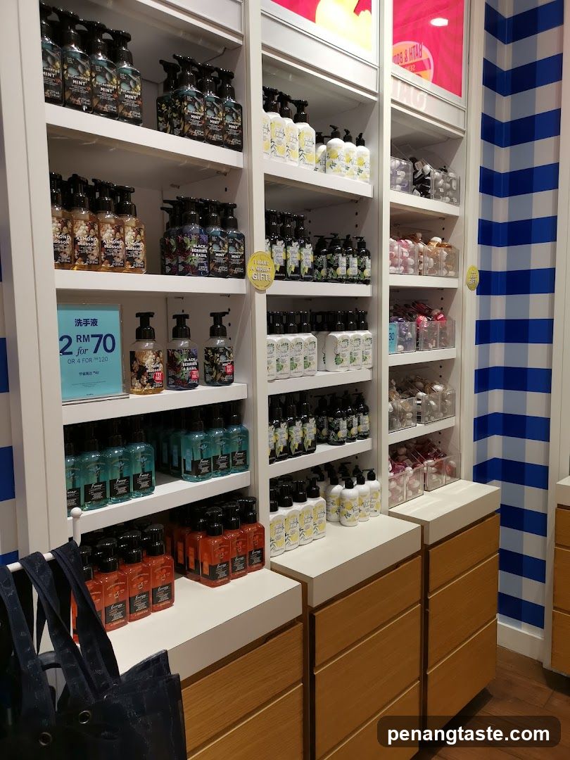 Hand Soaps Display
