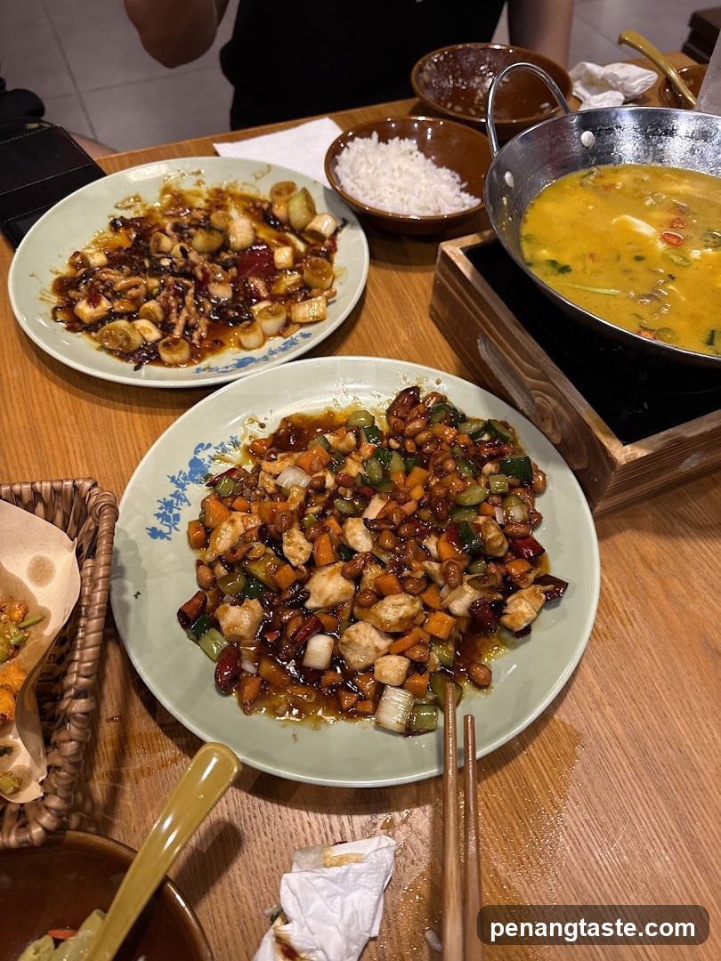 Chinese Food Spread