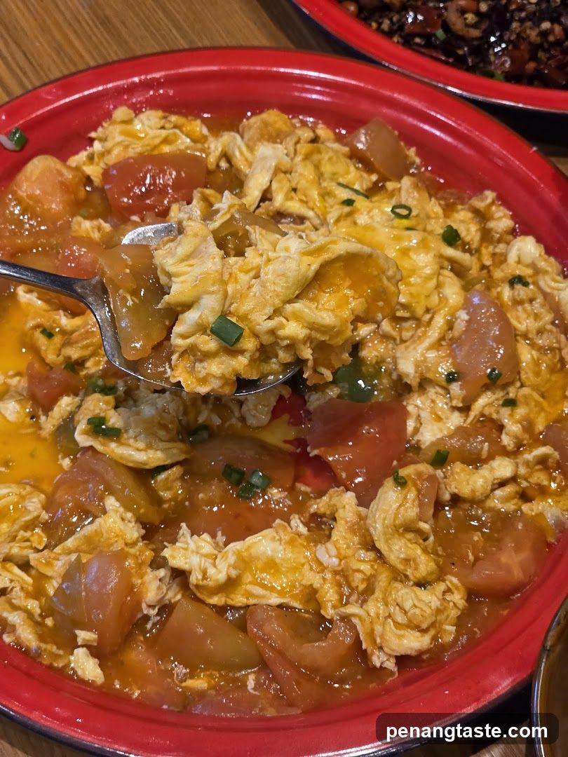 Scrambled Eggs with Tomatoes