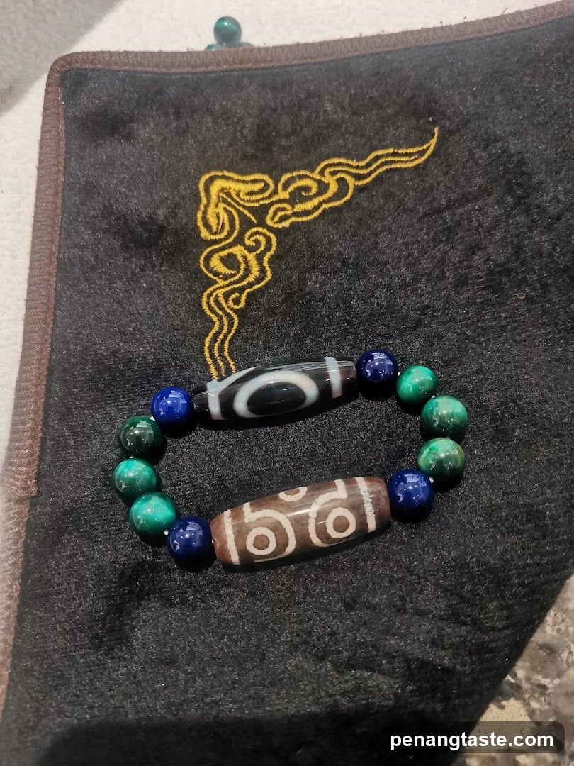 Tibetan Dzi Bead Bracelet