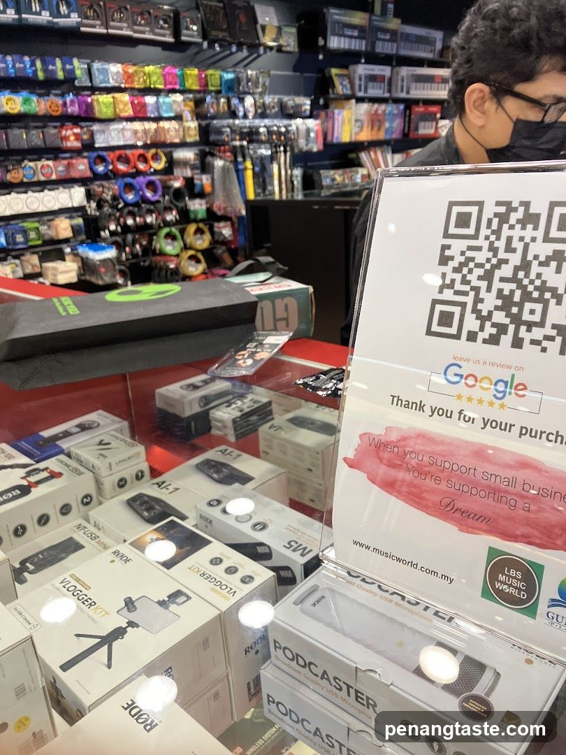 Music Store Display