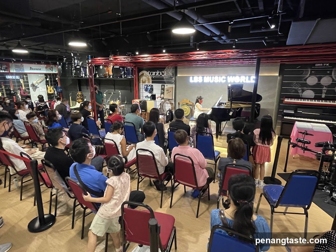 Piano Performance at Music Store