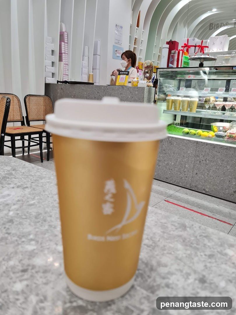 Coffee cup with logo