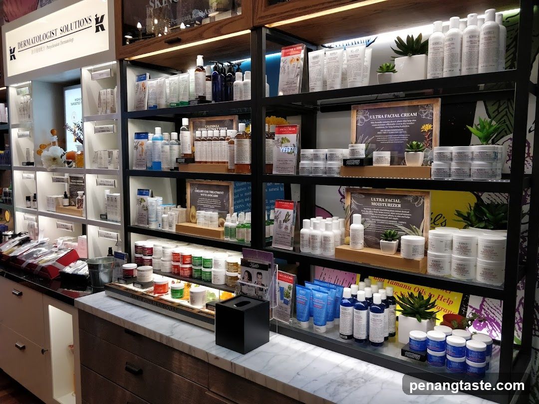 Skincare Products Display