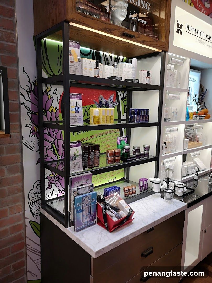 Skincare Products Display