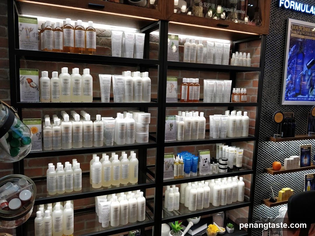 Skincare Products on Shelves