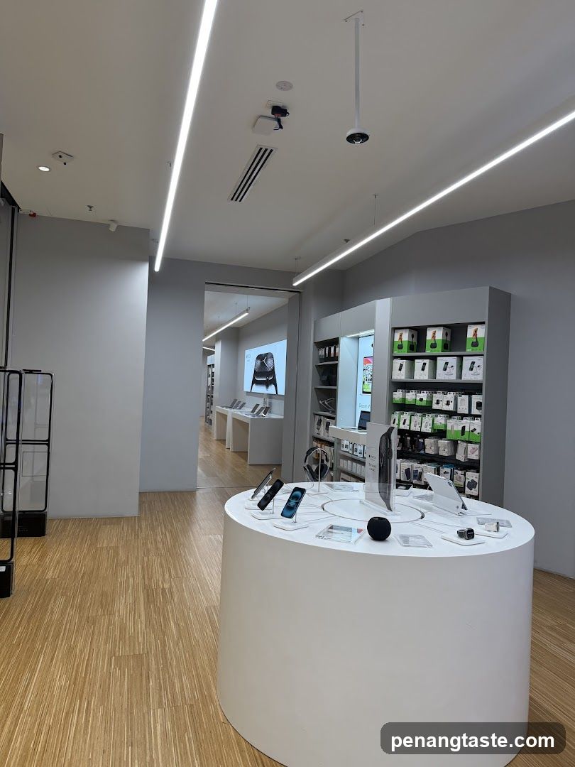 Electronics Store Display