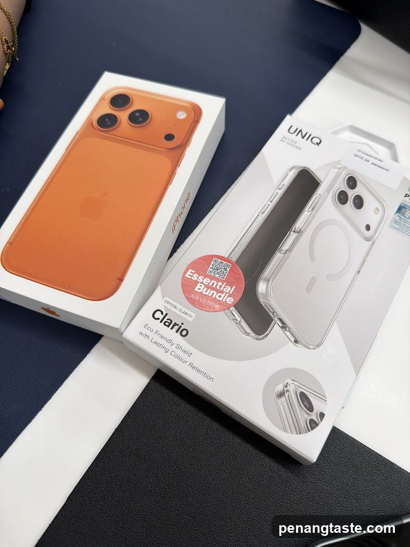 iPhone and Phone Case