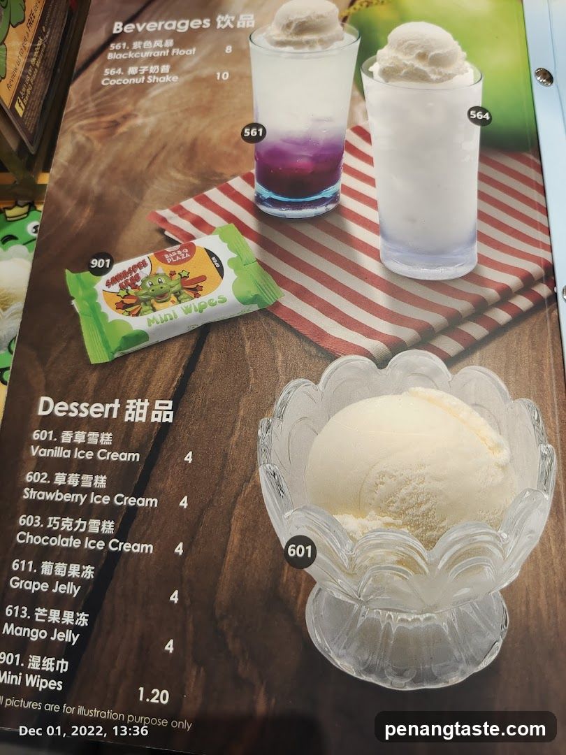 Beverages and Desserts