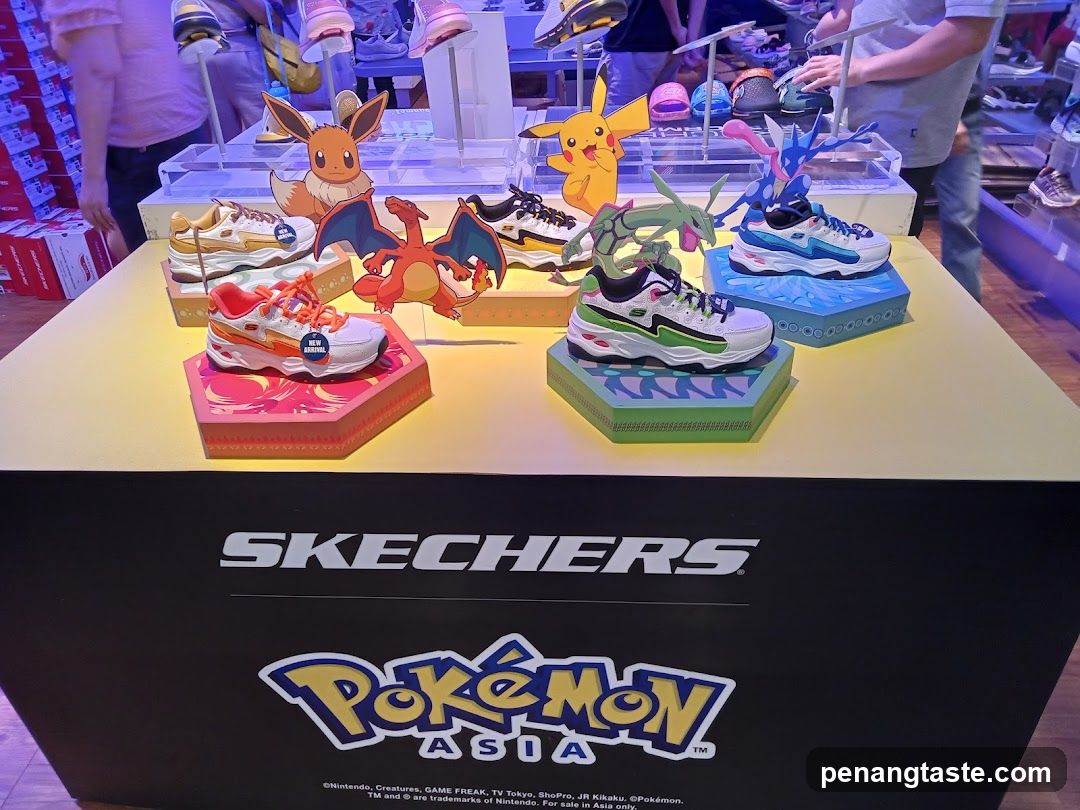 Skechers Pokemon Collaboration Display