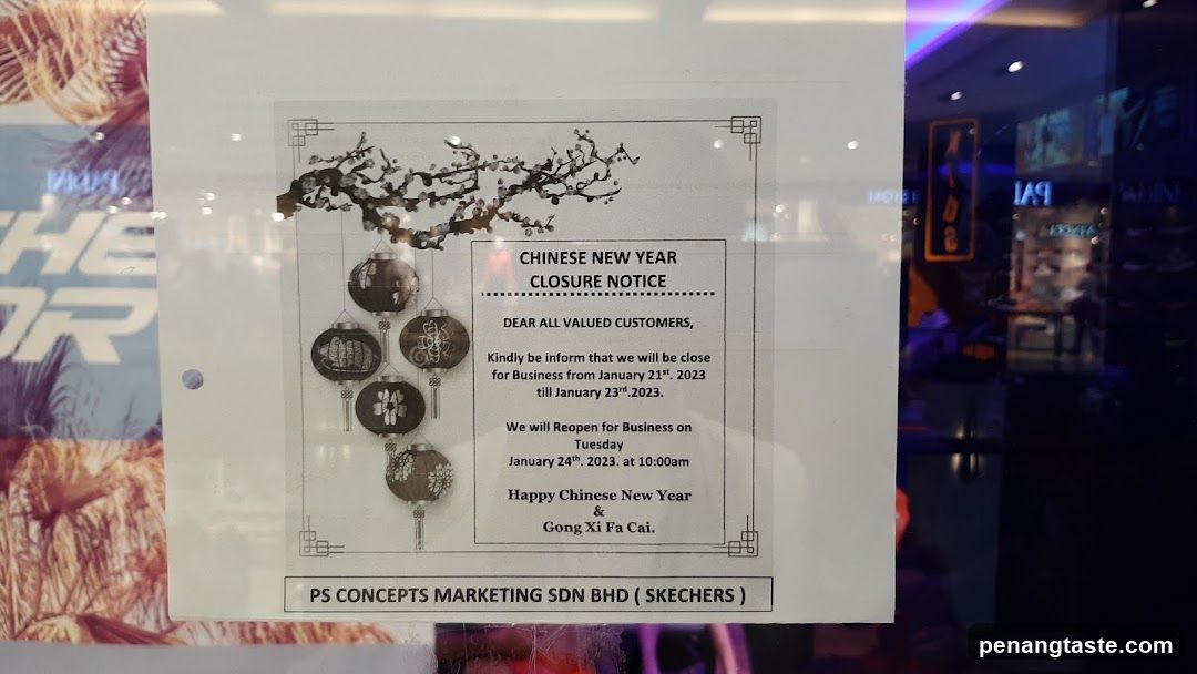 Chinese New Year Closure Notice