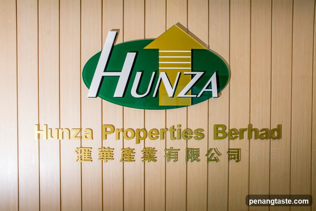 Hunza Properties Berhad Signage