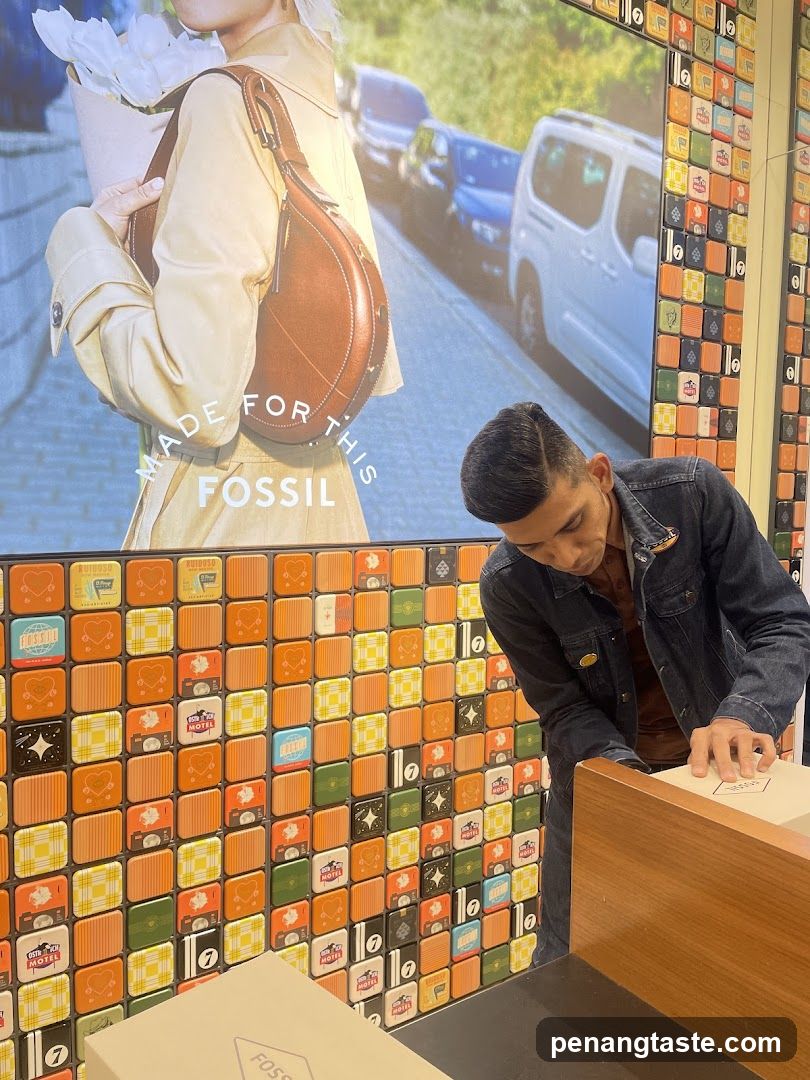 Fossil Store Display
