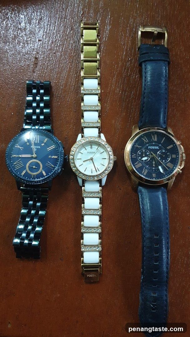 Three Fossil Watches