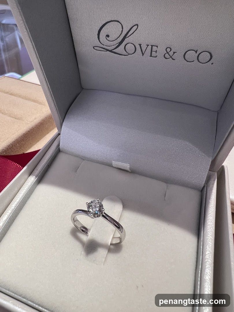 Diamond Ring in a Jewelry Box
