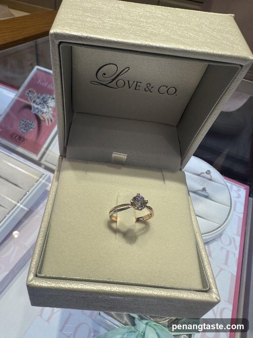 Diamond Ring in a Jewelry Box