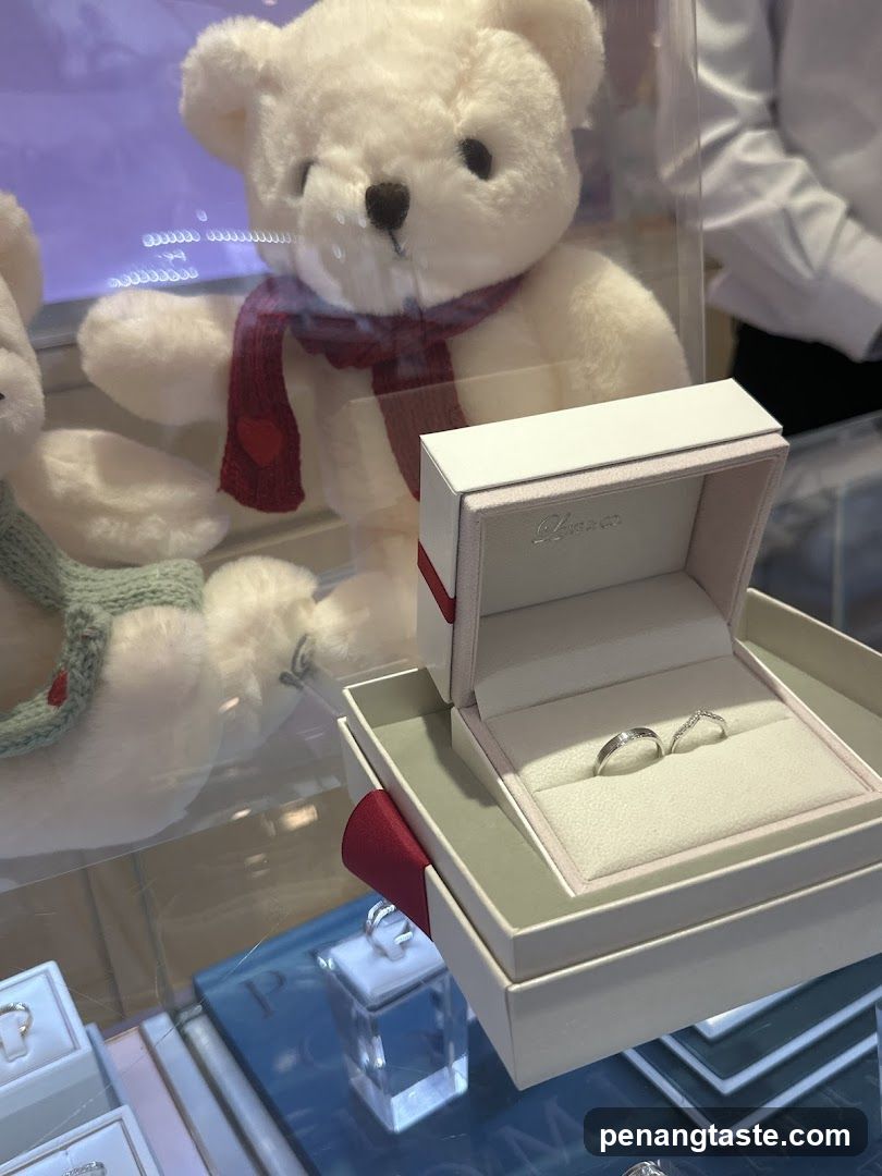 Jewelry Display with Teddy Bears