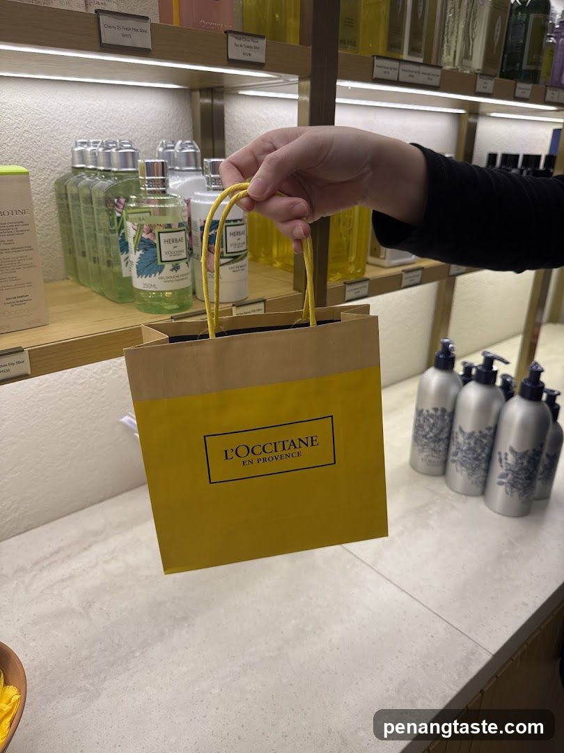 L'Occitane Shopping Bag
