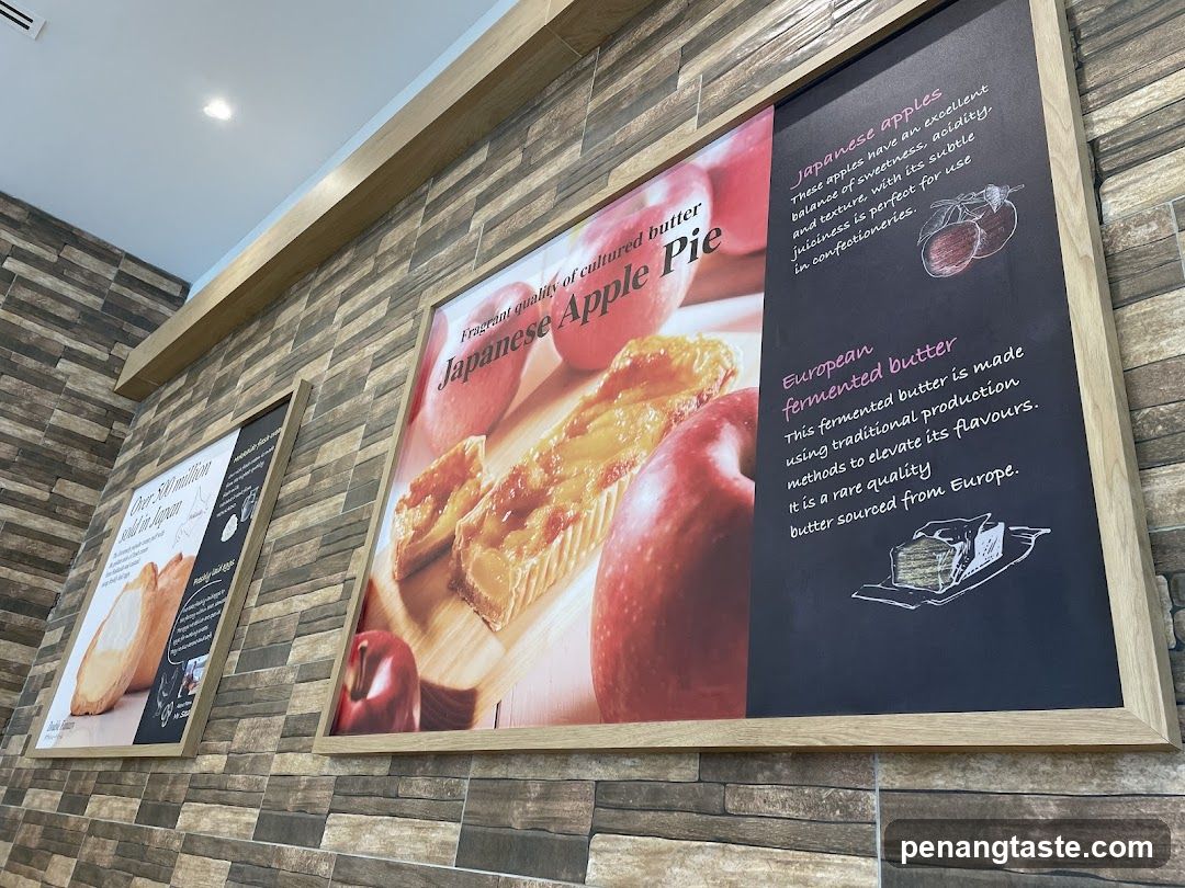 Japanese Apple Pie Advertisement