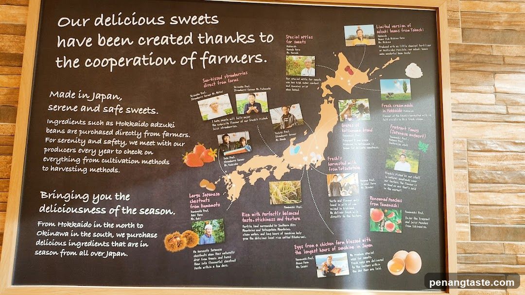 Our delicious sweets have been created thanks to the cooperation of farmers.