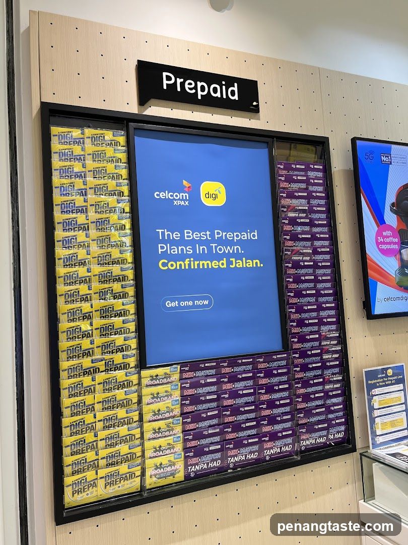 Prepaid Plans Display