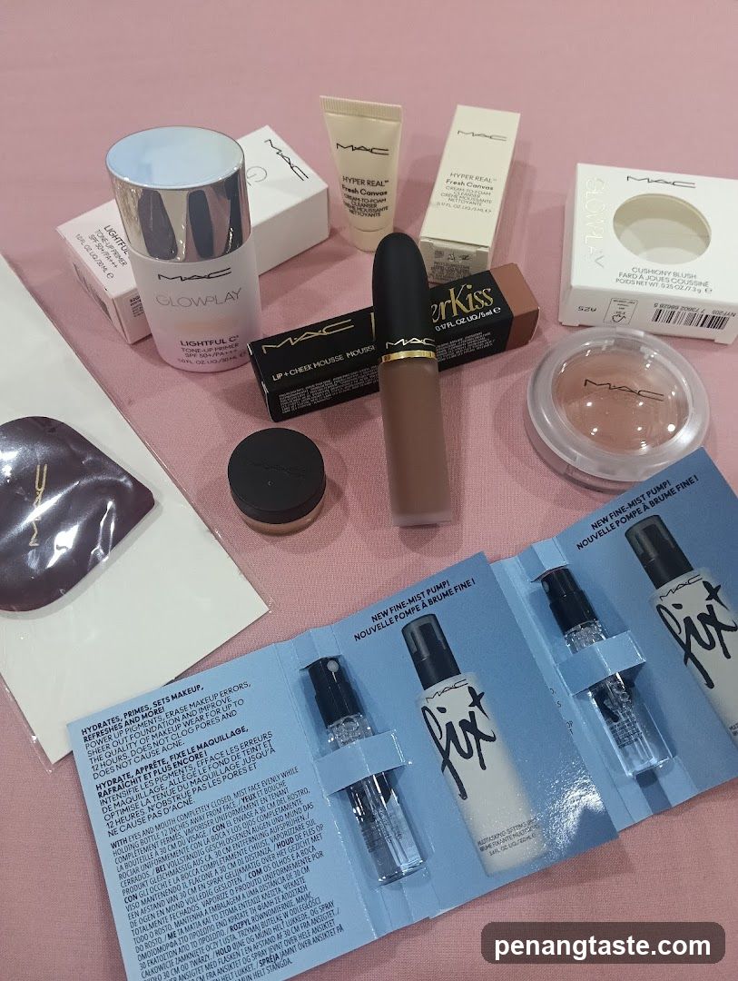 MAC Cosmetics Product Assortment