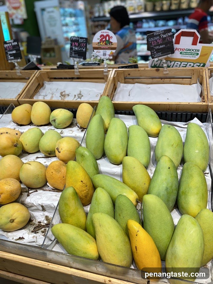 Mangoes on Display