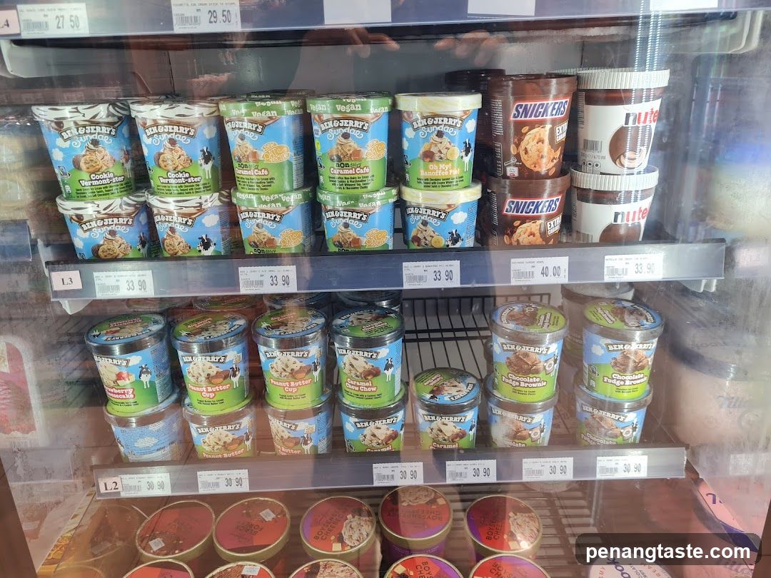 Ice Cream Freezer Display